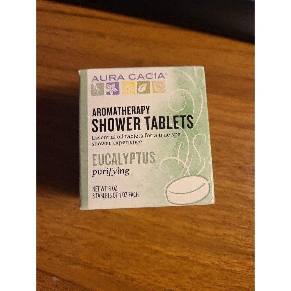 Shower Tablets EUCALYPTUS; 3 Tablets by Aura Cacia